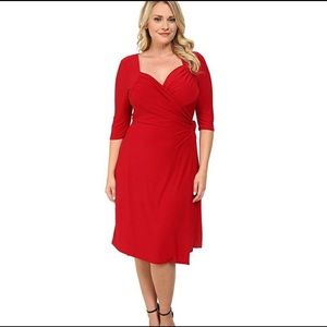 Kiyonna Red dress